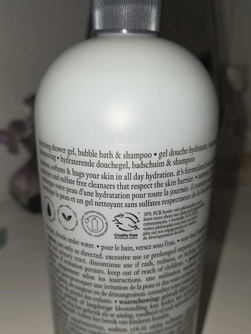 Philosophy Falling In Love Hydrating Shower Gel 32 oz JUMBO SZ